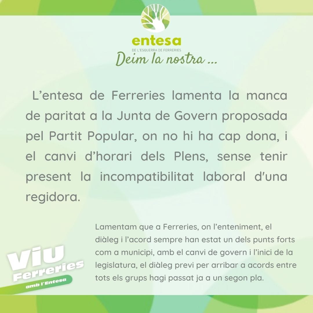 Entesa de Ferreries tweet media