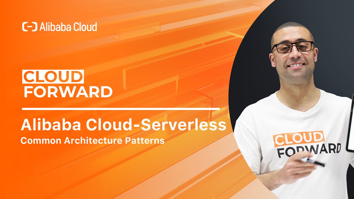 alibaba_cloud's tweet photo. Serverless architecture is a form of server-side free operation and maintenance or low operation and maintenance.
Watch this episode of #CloudForward to explore common architecture patterns of Serverless: https://t.co/aty7NPhGS2 https://t.co/wN0VQsSmha