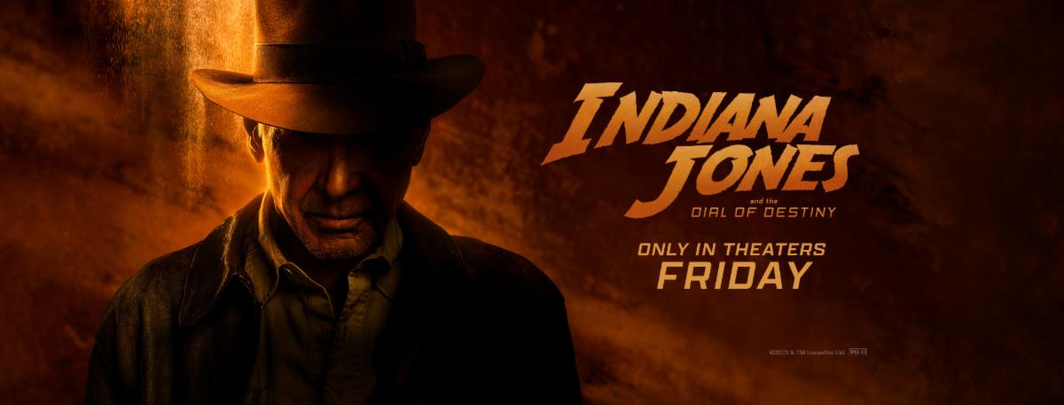 Final Week of INDIANA JONES 
FRI - BOTH SHOWS SOLD OUT
SAT 2:45, 6:30
SUN 1:00, 4:45
TUE 2:45, 6:30 - LAST CHANCE

MISSION IMPOSSIBLE Tickets On Sale NOW at
FlatRockCinema.com
conta.cc/3JMGWlJ