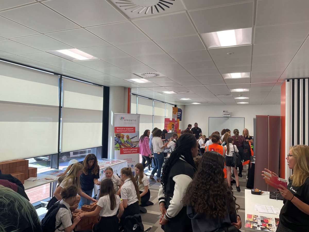 CITB_UK's tweet photo. Today, over 250 female students joined us at our Women into Construction events in Wales where we showcased what a career in construction can offer.   

Check out the photos from the events below 👇

#CITBWomenInConstruction #WomenInConstruction #ConstructionUK https://t.co/J5bepciEMQ