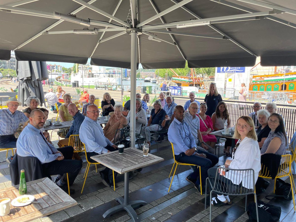 Such a beautiful morning @ #Bristol harbourside (<a href="/mshedbristol/">M Shed</a>) marking #AMD2023, raising awareness of #mesothelioma &amp; remembering those who have sadly battled with this awful disease. We must do more to protect future generations from this deadly material #ActionMeso <a href="/Mesouk/">Mesothelioma UK</a>