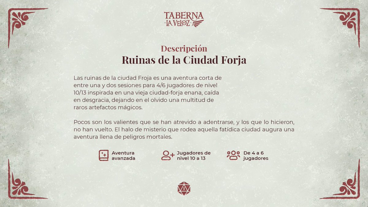 tabernalaveloz's tweet photo. ¿Buscas aventuras de un nivel más avanzando? Pues en La Veloz tenemos una propuesta para ti. 🍻 https://t.co/Id8RabwUtx