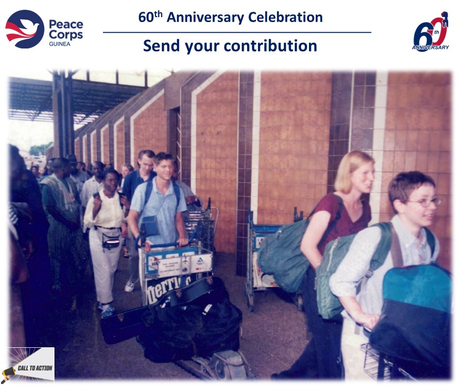 Share Your <a href="/PeaceCorps/">Peace Corps</a> Guinea Story! We want to hear your incredible stories and experiences from your time in Guinea. Share your most memorable moments, impactful projects, or personal transformations with us. see the link below for more info:

bit.ly/3JMhPzg