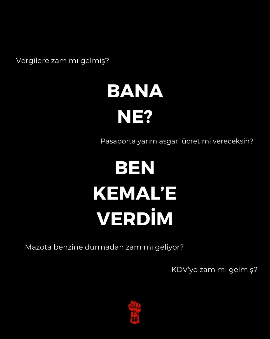 MOD: OOOOOOHHHHHH!
BANA NE? BEN KEMAL’E VERDİM