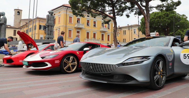 Ferrari's tweet photo. This year’s #FerrariTribute #MilleMiglia was nothing less than sensational. The arduous five day, 2000 km journey stands as a testament to the lasting legacy that Ferrari has had on automotive and racing cultures alike.

Read more at the link.

#FerrariMagazine #Ferrari