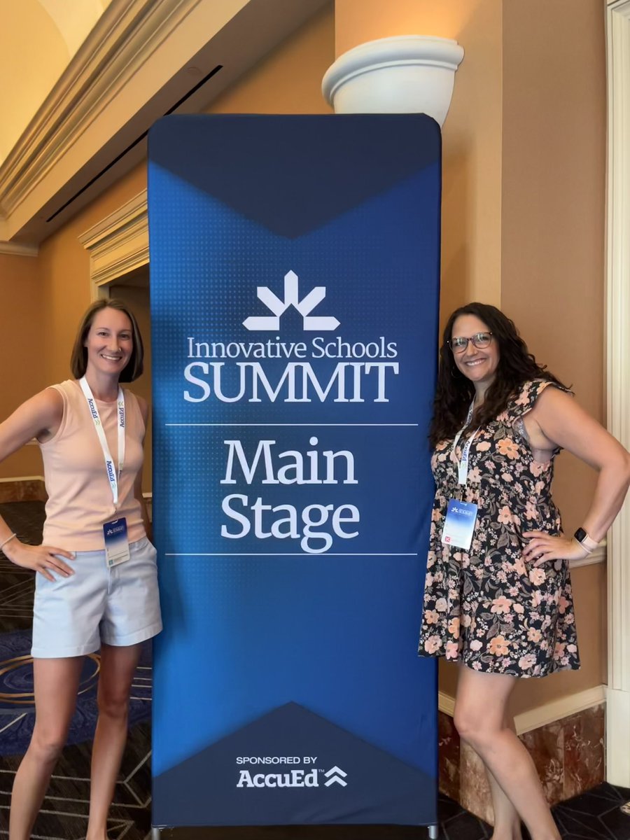 claryfrench's tweet photo. We made it to Vegas and are so excited to learn from and with the best!!! #innovativeschoolssummit #nhcschat @WillistonTigers @ErinDaniels_14 @RolandGriseMidd https://t.co/IOknp8QEpC