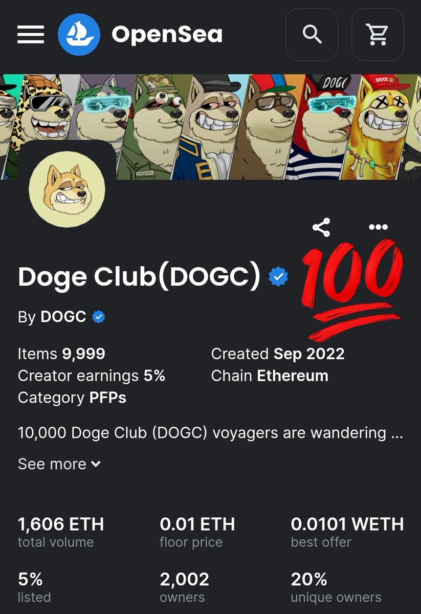 R3WIREDX's tweet photo. Congratulations @DogeClub_NFT in achieving another milestone!

We now have 2000 wallets holding at least 1 NFT! https://t.co/ep3mWxUFiQ