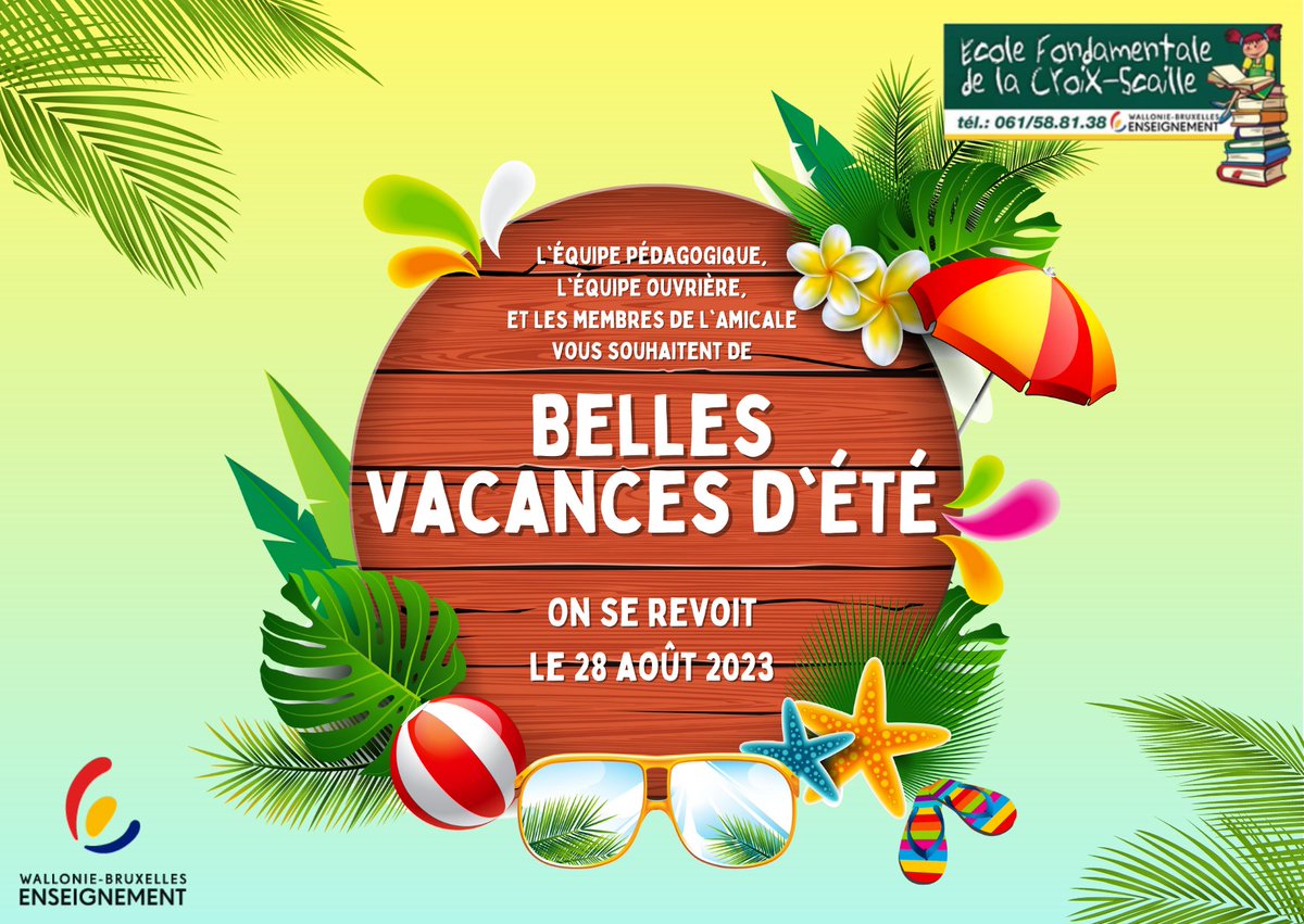 EFACroixScaille's tweet photo. All our @WBE_officiel  teams in the @EFACroixScaille  wish you an excellent summer holiday. https://t.co/9Cj12emL1T