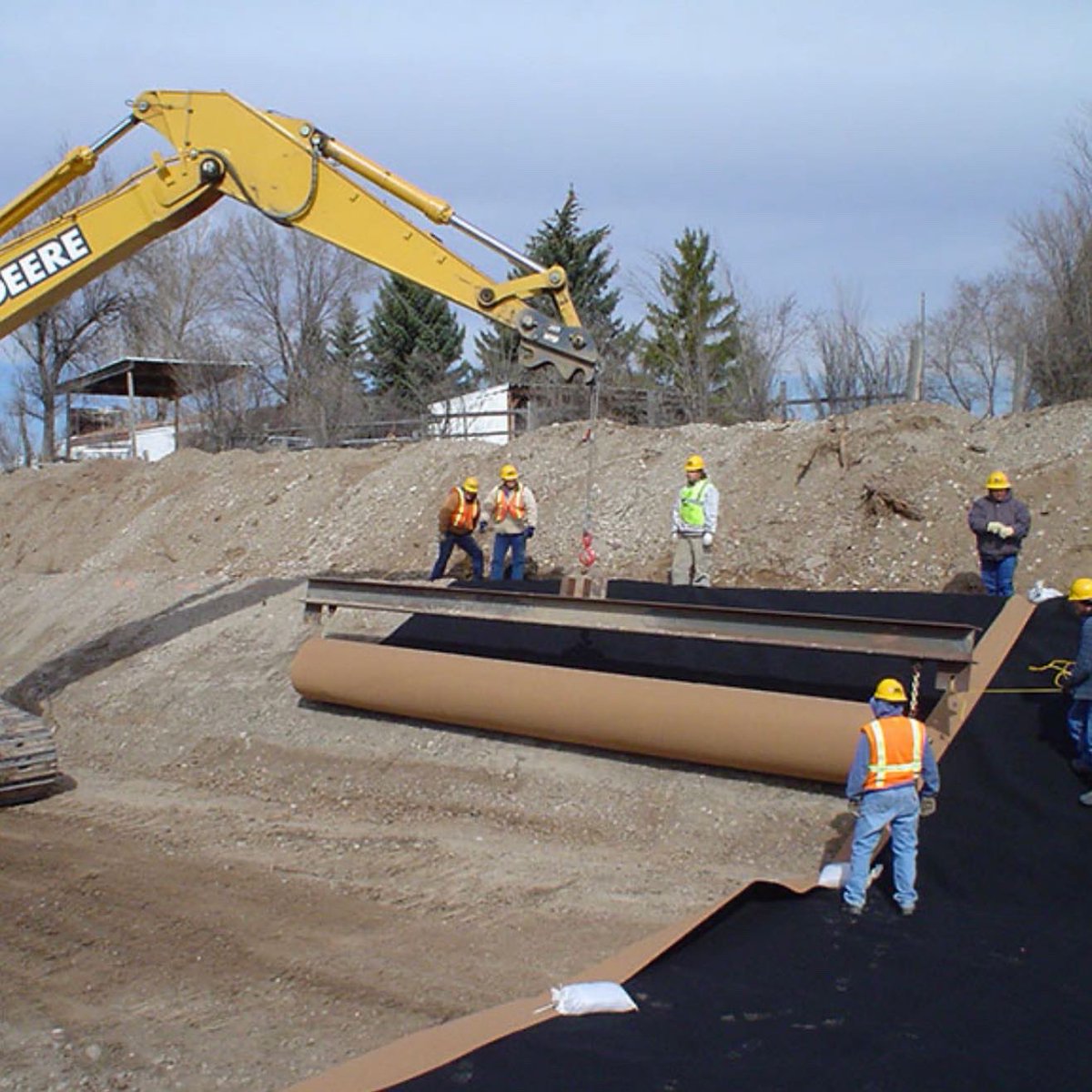 Geocomposites are formed by bonding two or more geosynthetics to achieve specific physical properties such as added protection, drainage, or filtration. 

#productsthatprotectourenvironment 
#geocomposites
#landfills
#drainagelayer
#drainage 
#constructionsupply 
#geosynthetics
