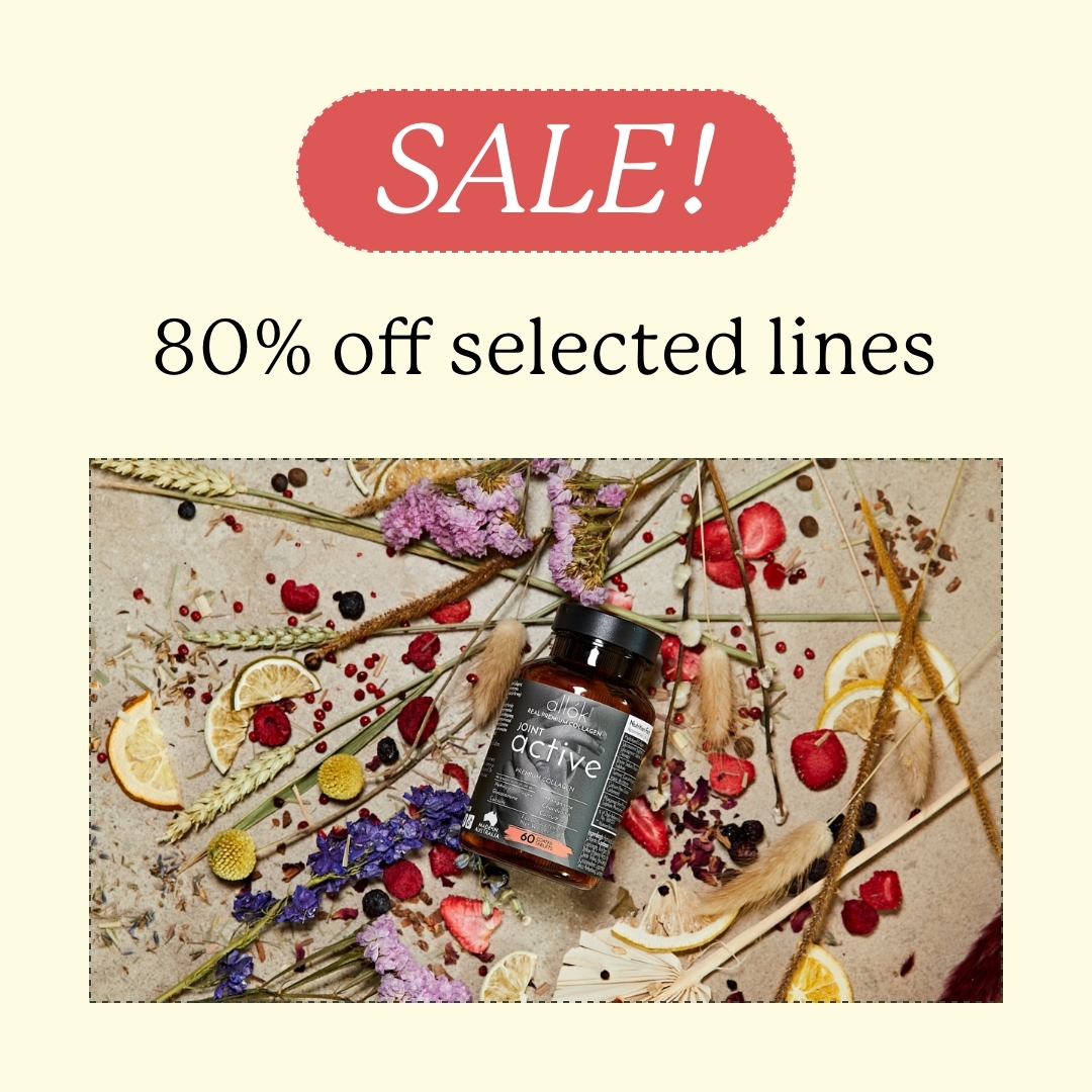 AllokCollagen's tweet photo. Have you stocked up on #allók Collagen+ yet?

Now’s your chance with our 80% sale on selected items!

Skin Glow: powder &amp; sachets
Hair Shine: powder, sachets &amp; tablets
Joint Active: sachets
Body Pure: powder, sachets &amp; tablets

Available at https://t.co/Zy9uylMiwg. https://t.co/qqFHhs2APb