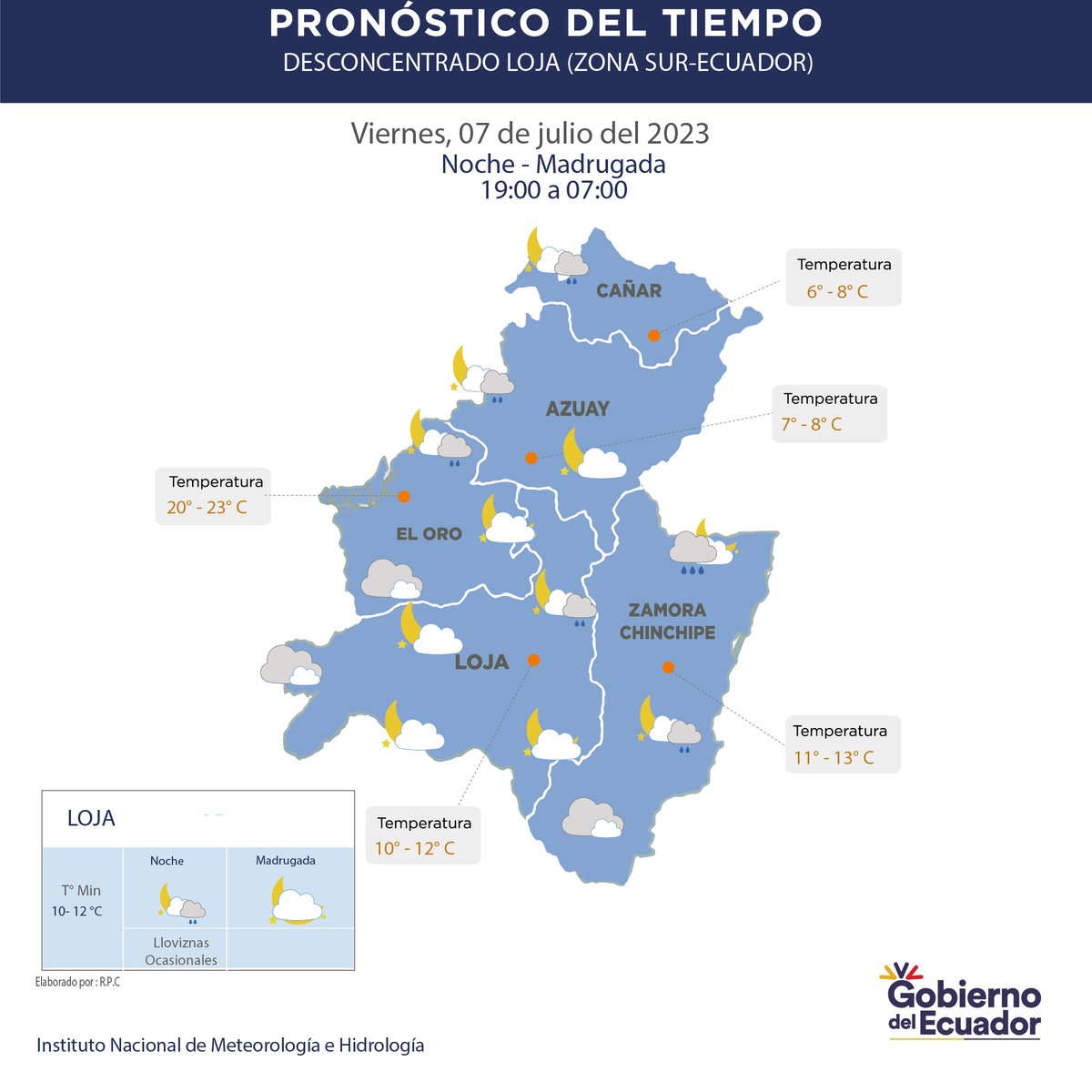 INAMHI Ecuador 🇪🇨 tweet media