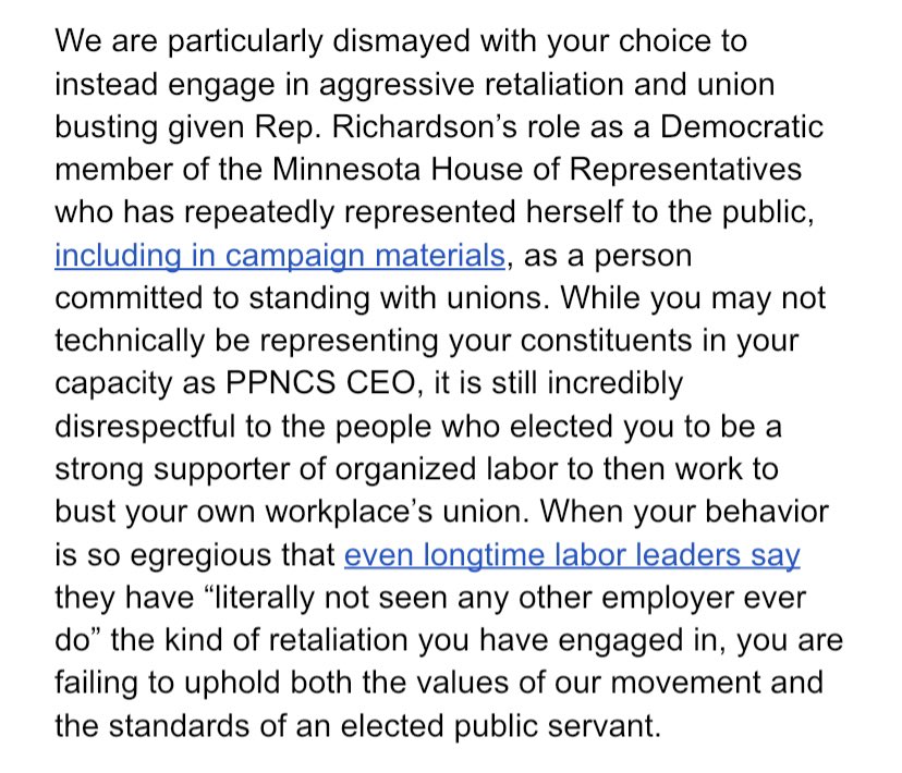 ReproWorkers's tweet photo. This morning, unionized repro workers sent a message to @ruthrichardsonm and @ppnorthcentral management: stop union busting, reinstate Grace, and bargain a fair first contract with @PPNCSUnited NOW 😤✊ #1u https://t.co/RyT6E8yzcj https://t.co/mi0TEQyOBR