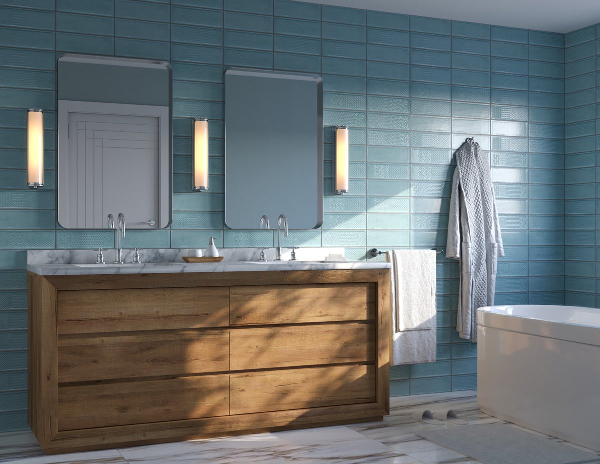 missiontiles's tweet photo. The new Sbalzato wall tile collection from Mission Stone &amp; Tile, instantly add color, depth and flair to any space. And at just $1.00 for samples why not give it a try today?!?
Design the space of your dreams today with the ORIGINAL!
#missionstoneandtile https://t.co/vWS6WhFXGo