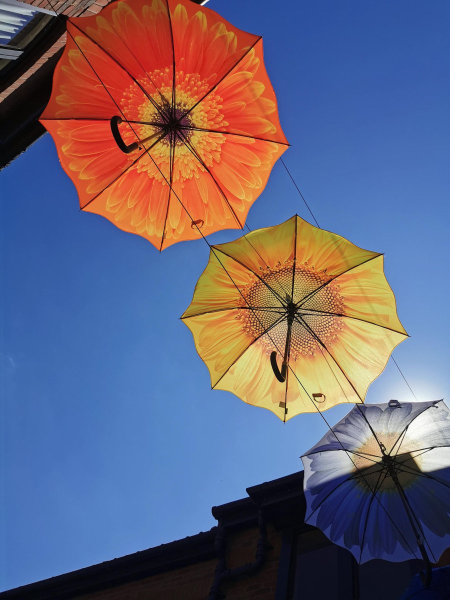 Another fabulous looking brolly walk in York. Umbrellas designed and supplied by Soake Limited. Well done Pyper, York. #soake #soakeumbrellas #brollywalk #umbrellas