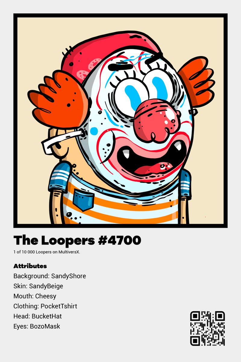 PernillaAmbjor1's tweet photo. @TheLoopersNFT This sounds (and looks) fun, creative and innovative!
#art4art #theloopers https://t.co/ad2tRtK0xH