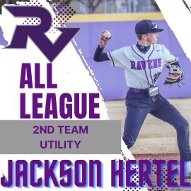 Had a great sophomore season with Ridgeview High school starting at 3rd base. Was able to earn the honor of All League 2nd Team Utility.