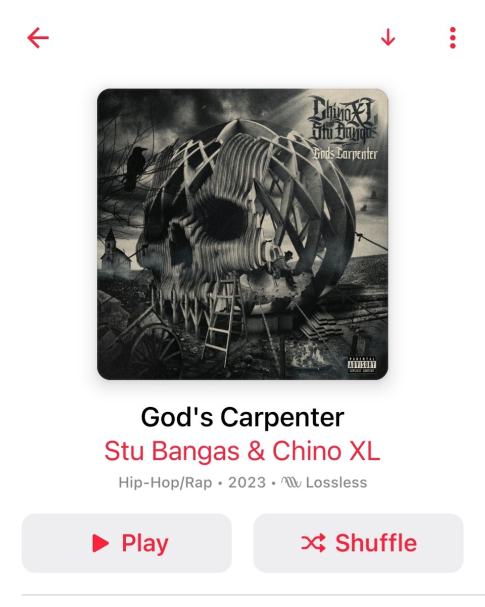 OUT TODAY!!!
@CHINOXL <a href="/Stu_Bangas/">Stu Bangas</a> 
"GOD'S CARPENTER"

Available on all platforms 

Go check that out! Love this album and can't wait to get my 
Tape cassette and vinyl !!
🔥🔥🔥🔥🔥🔥🔥🔥🔥🔥🔥