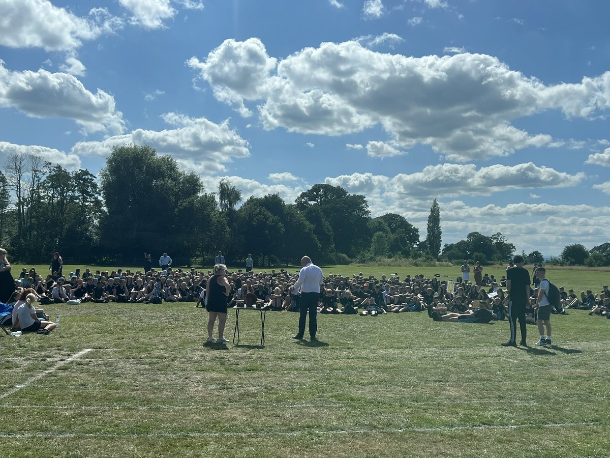 Thanks to <a href="/MaelorPE/">Maelor PE</a> for another successful <a href="/MaelorPenley/">Maelor School Penley</a> sports day. Good to see 500 pupils singing ‘sweet Caroline’ again.