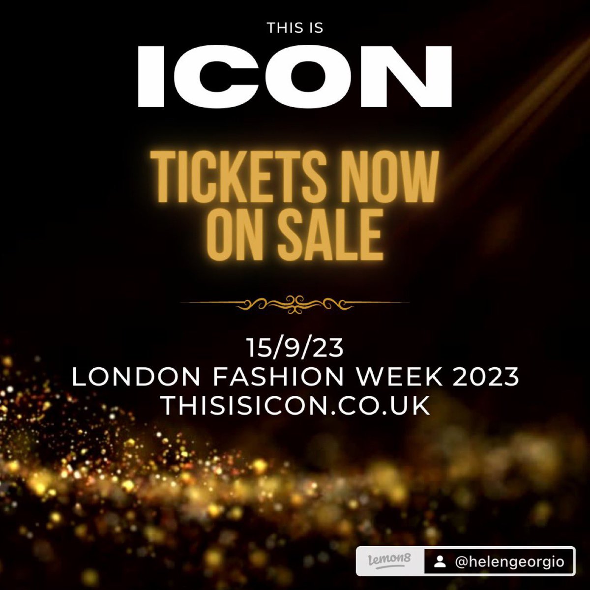 THIS IS ICON - London Fashion Week . - Helen Georgio #Lemon8  lemon8-app.com/helengeorgio/7…