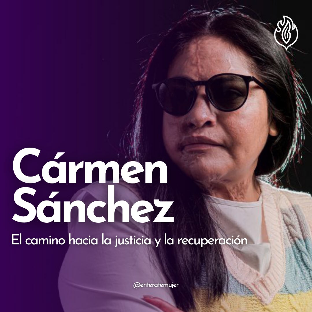 enteratemujerr's tweet photo. “El intento de feminicidio con ácido fue la culminación de todas las violencias que yo ya había vivido.”
@CarmenAnchez es una mujer de 39 años, madre de dos hijas y activista por los derechos de las mujer.

📌Artículo completo: https://t.co/K9o7fANFTX https://t.co/9rasfFKz7r