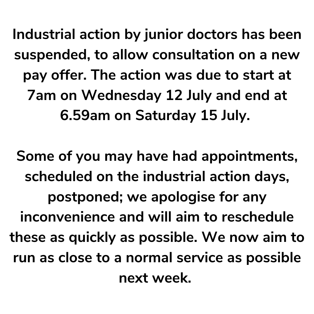 NHSGrampian's tweet photo. Industrial action by junior doctors has been suspended, to allow consultation on a new pay offer.

More information on the pay offer is available on the Scottish Government website: Pay deal agreed - https://t.co/EHMzSCppmM (https://t.co/AxgnpSezkf) https://t.co/UWoiXt8wd9