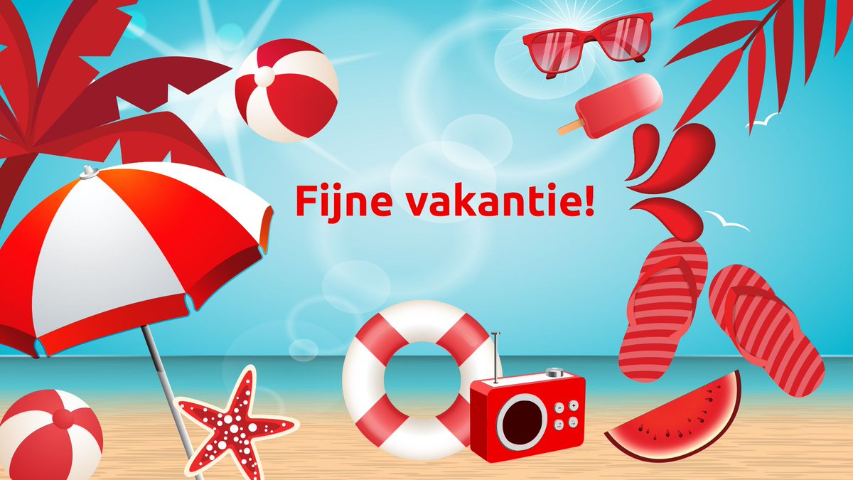 ---- Start zomervakantie ---- 

Vanaf vandaag start de zomervakantie 👏🏻 De kinderen zijn vrij t/m 20 augustus. 

Wij wensen iedereen een fijne vakantie! 

Ervaar je overlast? Maak een melding via de Mijn Gemeenteapp. Samen houden wij Zoetermeer veilig en leefbaar voor een ieder.