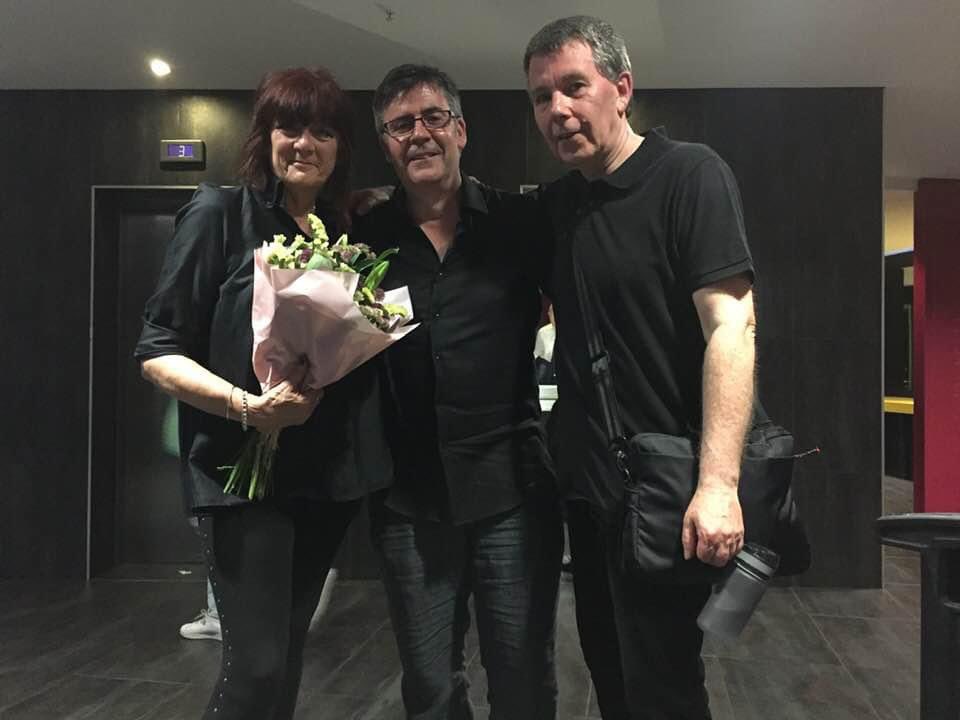 4 years ago - Subliminal Impulse festival Manchester meeting @chris_carter_ and @coseyfannitutti after they blew the roof off the Band on the Wall venue. Hats off to comrade in @SCISSORGUN @AlanHempsall who organised this wonderful weekend.