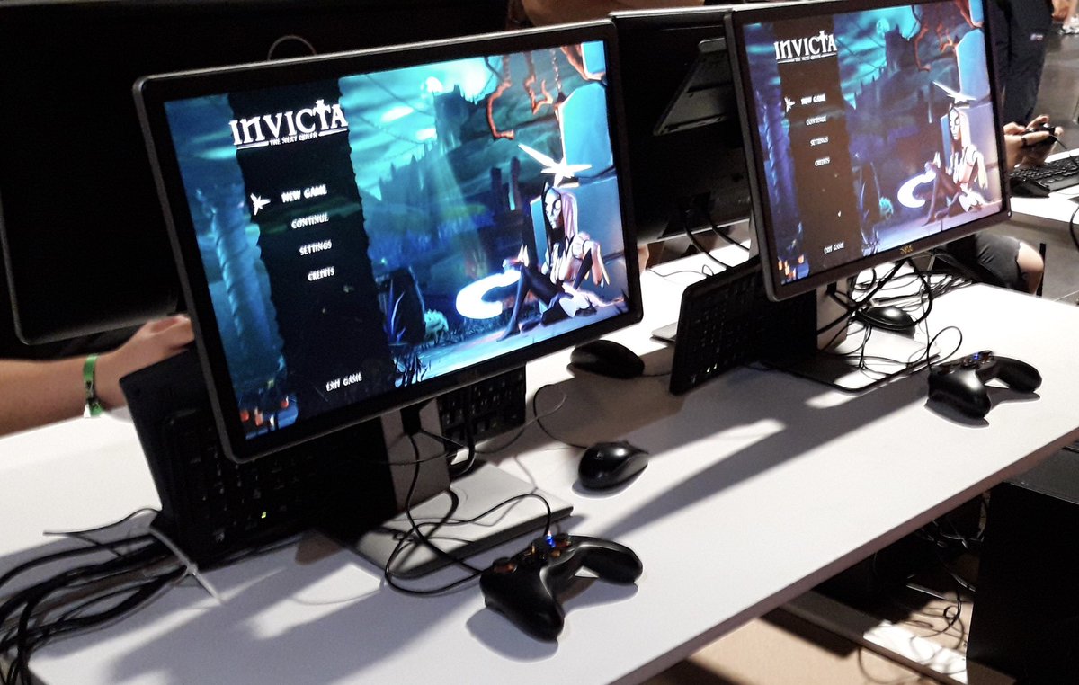 Estamos en @DreamHackSpain ‼️ Ven a visitarnos al stand de <a href="/ESAT_Valencia/">ESAT</a> y disfruta de Invicta: the Next Queen en primicia🔥

#DreamhackVlc #gaming #gamedev #indiedev
