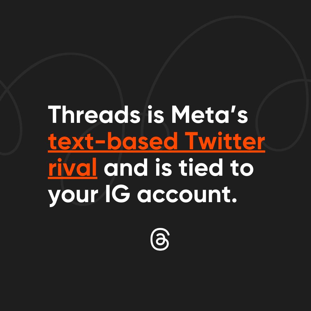 attentionindy's tweet photo. Threads is here. 🧶 Will Meta's Twitter-killer take off? Also, what even is Threads?

Meta's Threads is a Twitter-rivaling app that aims to reshape the social media landscape.

Are you on Threads yet? 🎙️

#attentionindy 🟠 

#threads #meta #instagram #twitter #facebook https://t.co/AiYlLKtMo5