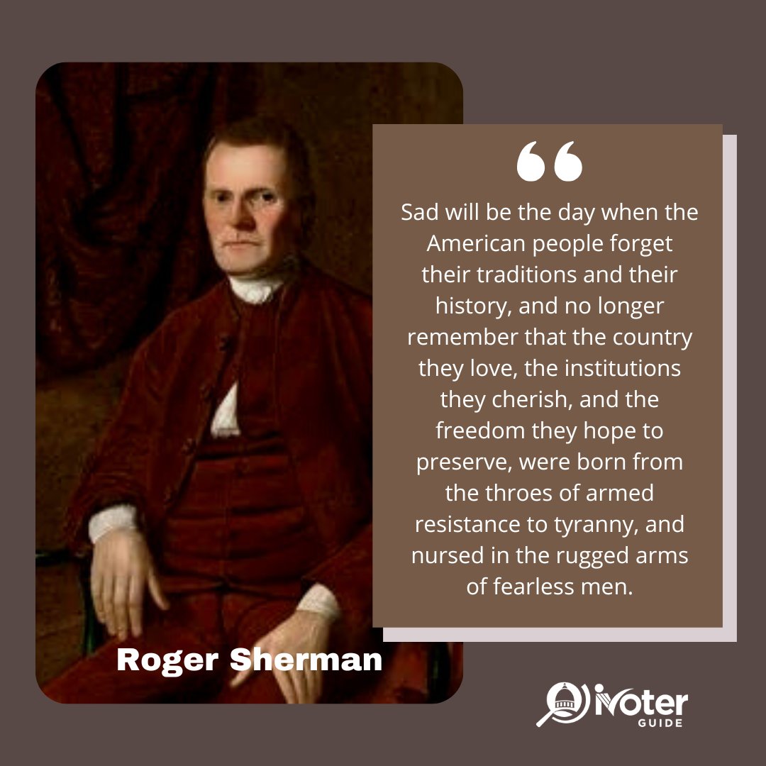 ivoterguide's tweet photo. Let's never forget our history! Let's learn from our mistakes, and continue to aspire to what makes America great! #FoundingFatherFriday https://t.co/K4Hykxis8h