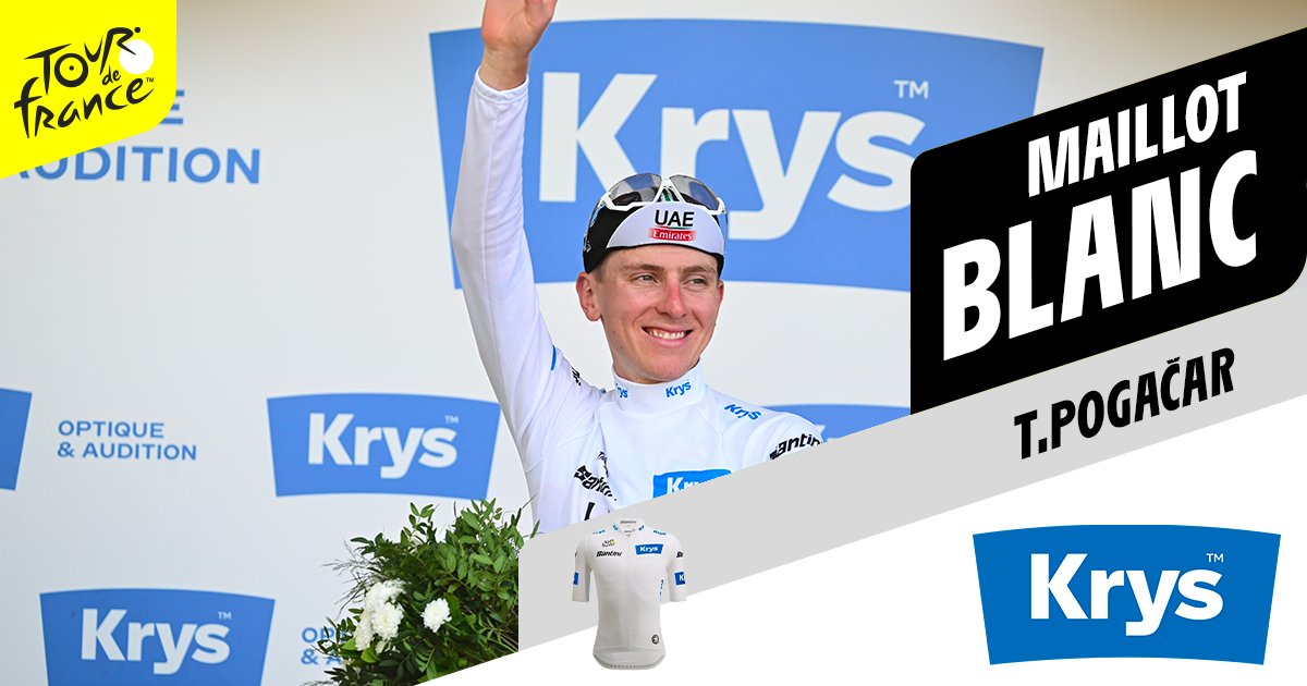 🎽 Jerseys after Stage 06 / Maillot distinctifs après l'étape 06 

 💛Jonas Vingegaard
💚<a href="/JasperPhilipsen/">Jasper Philipsen</a>
🔴<a href="/NPowless/">Neilson Powless</a> 
👶<a href="/TamauPogi/">Tadej Pogačar</a>
 
#TDF2023
