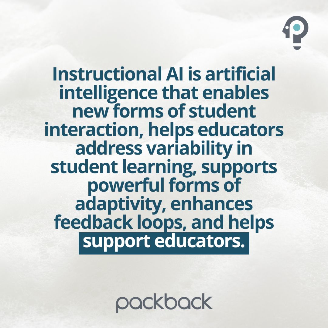 You’ve probably heard of generative AI, but have you heard of instructional AI? It enables new forms of student learning, enhances feedback loops, supports educators, and encourages students to apply real life scenarios!

#InstructionalAI #EqualOpportunities