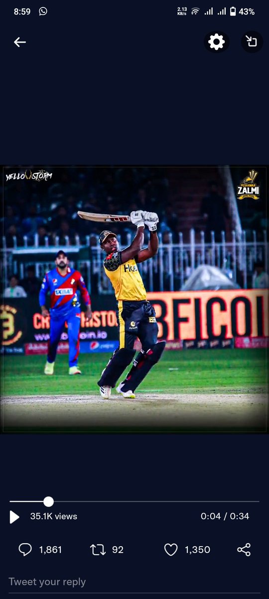 JamSanwal8's tweet photo. @PeshawarZalmi @Ravipowell26 Heyyyy @PeshawarZalmi https://t.co/t1YNSI0lwK