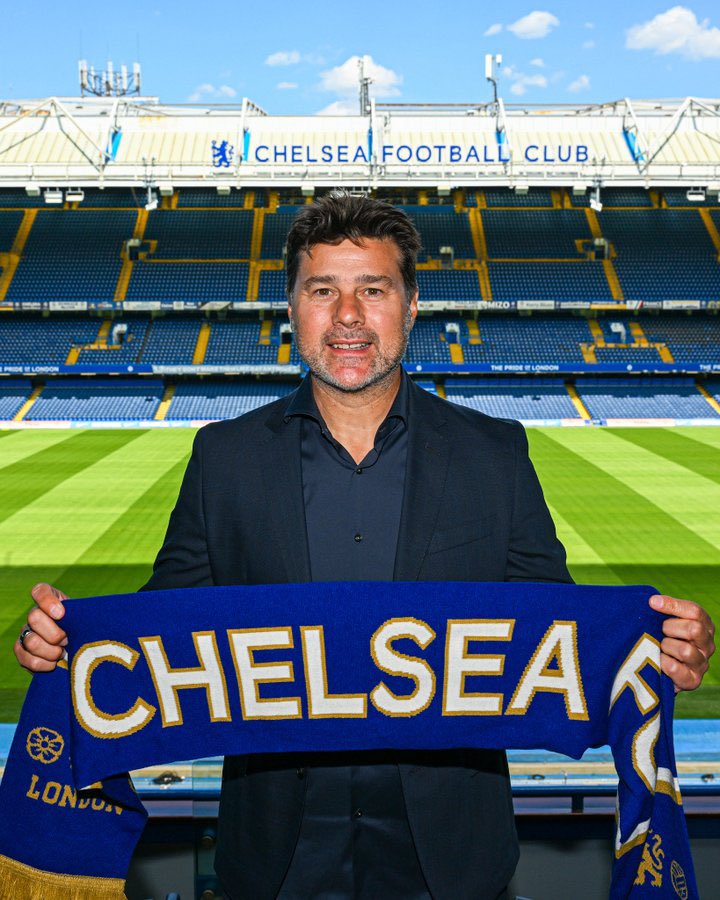 DeadlineDayLive's tweet photo. 🚨 Mauricio Pochettino at Stamford Bridge. 💙🇦🇷

(📸 @ChelseaFC) https://t.co/5THnCThJTY
