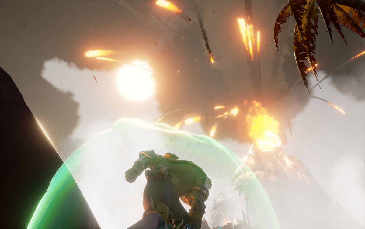 Is it covenant`s artillery, or is it a volcano eruption - why even bother when you have bubble shield!

Theme: The Devil's Roar

<a href="/SeaOfThieves/">Sea of Thieves</a>
#SeaOfThieves #SoTShot