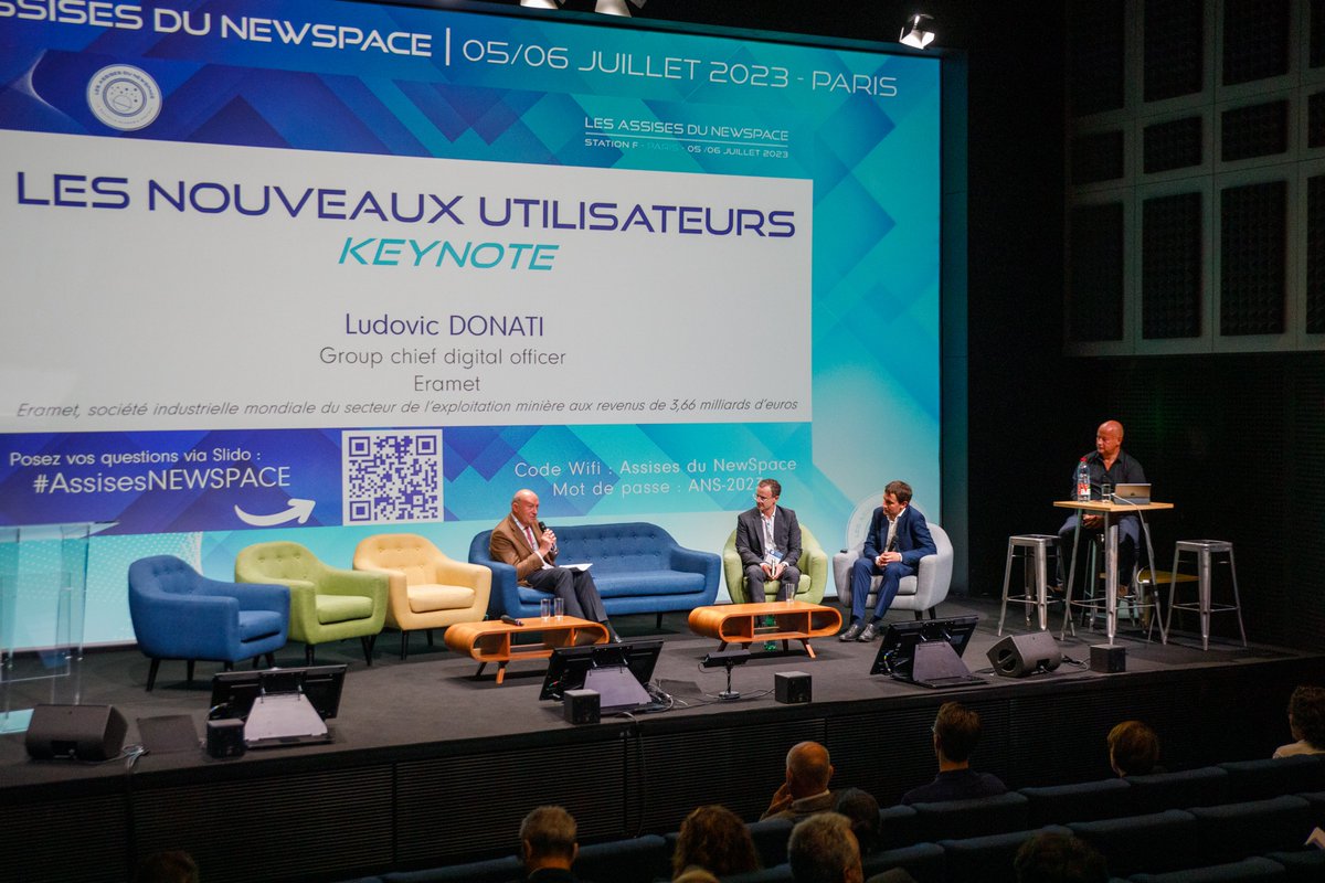 AssisesNEWSPACE's tweet photo. 🎬 Et voilà, clap de fin des @AssisesNEWSPACE🙌 Nous souhaitons adresser nos chaleureux remerciements à tous les participants, décideurs publics, partenaires industriels et institutionnels et les très nombreuses spacetechs qui ont fait de cet événement une réussite ! https://t.co/bp5C7tF6IM