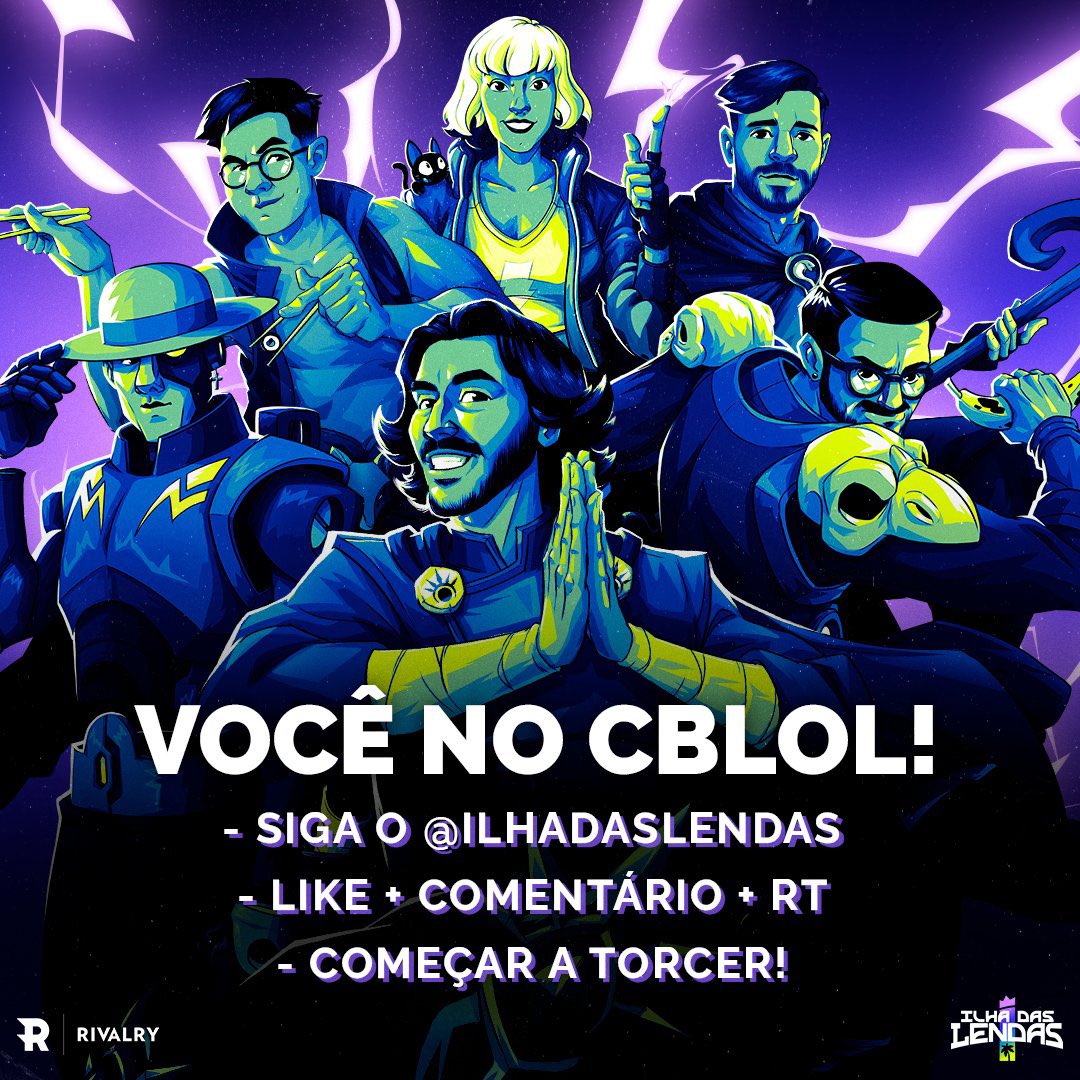 ilhadaslendas's tweet photo. 🚨 SORTEIO INGRESSOS CBLOL 🚨

Ilha das Lendas quer você 🫵 pra representar a gente no stage!

Comenta aqui no post marcando quem você quer levar nessa missão e deixa o like e RT pra fortalecer! Lembrando que tem que estar seguindo a Ilha! https://t.co/OsikYDhaXQ