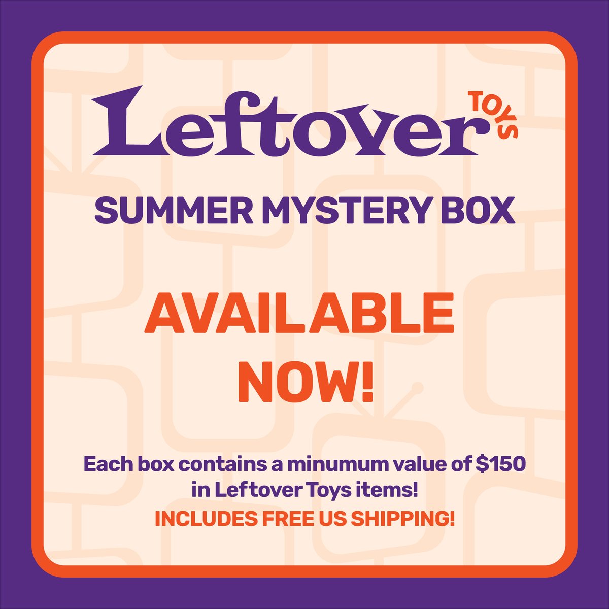 leftovertoys's tweet photo. The Leftover Toys Summer Mystery Box is AVAILABLE NOW!

Each box is guaranteed to receive 1 x vinyl figure, 3-6 different handcrafted resin figures, and 3 x enamel pins. Some boxes even contain extra goodies like sticker packs, lanyards, and more! https://t.co/yM0PeS3rBm