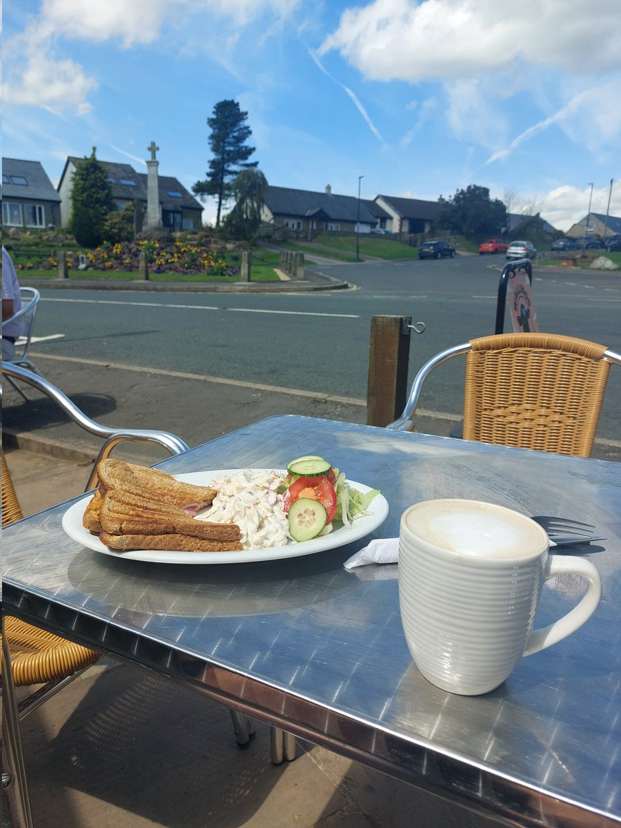 kenflewitt's tweet photo. Had a great day out on mine today. A nice undulating 50 miles through the Ribble Valley, reminiscing as I passed the church where I said, "I do" before calling at the lovely #MilliesCafe at #HurstGreen for well-earned refreshment. An absolute joy to ride.😍 https://t.co/Mu3InbTcZ2