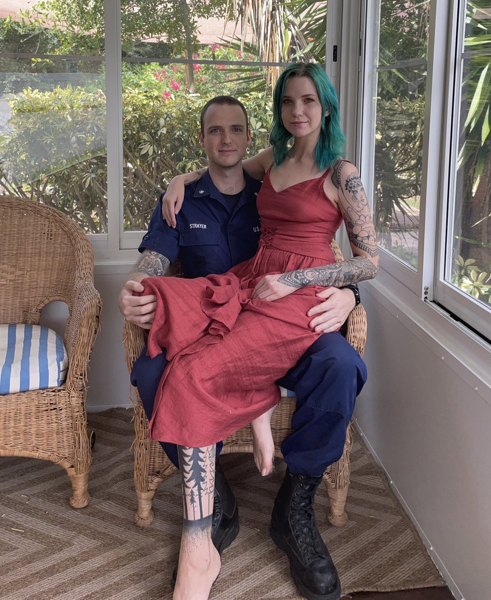 He’s finally done with the military ✨ and we are onto our next adventure.