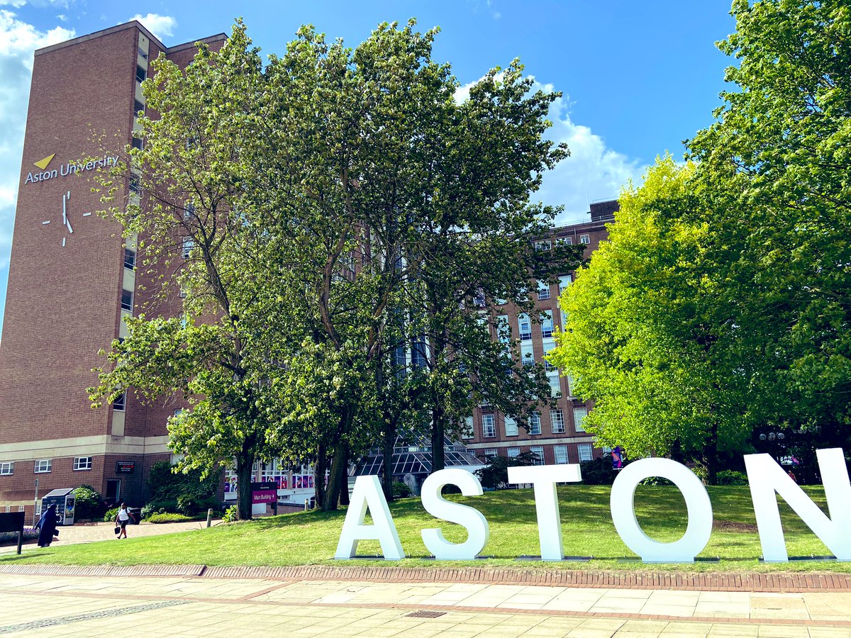 duttadebarun's tweet photo. Looks lovely #summerinUK @AstonOptometry @AstonUniversity https://t.co/D8vEnltsbf