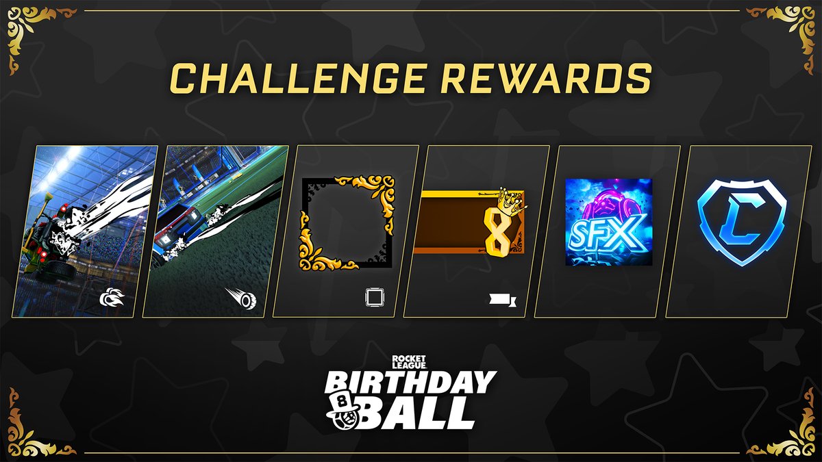 Today is the official birthdate of Rocket League! 🎉 Check out Birthday Ball LTE and make sure you earn Challenge Rewards. 

Learn More: rl.gg/BirthdayBall23