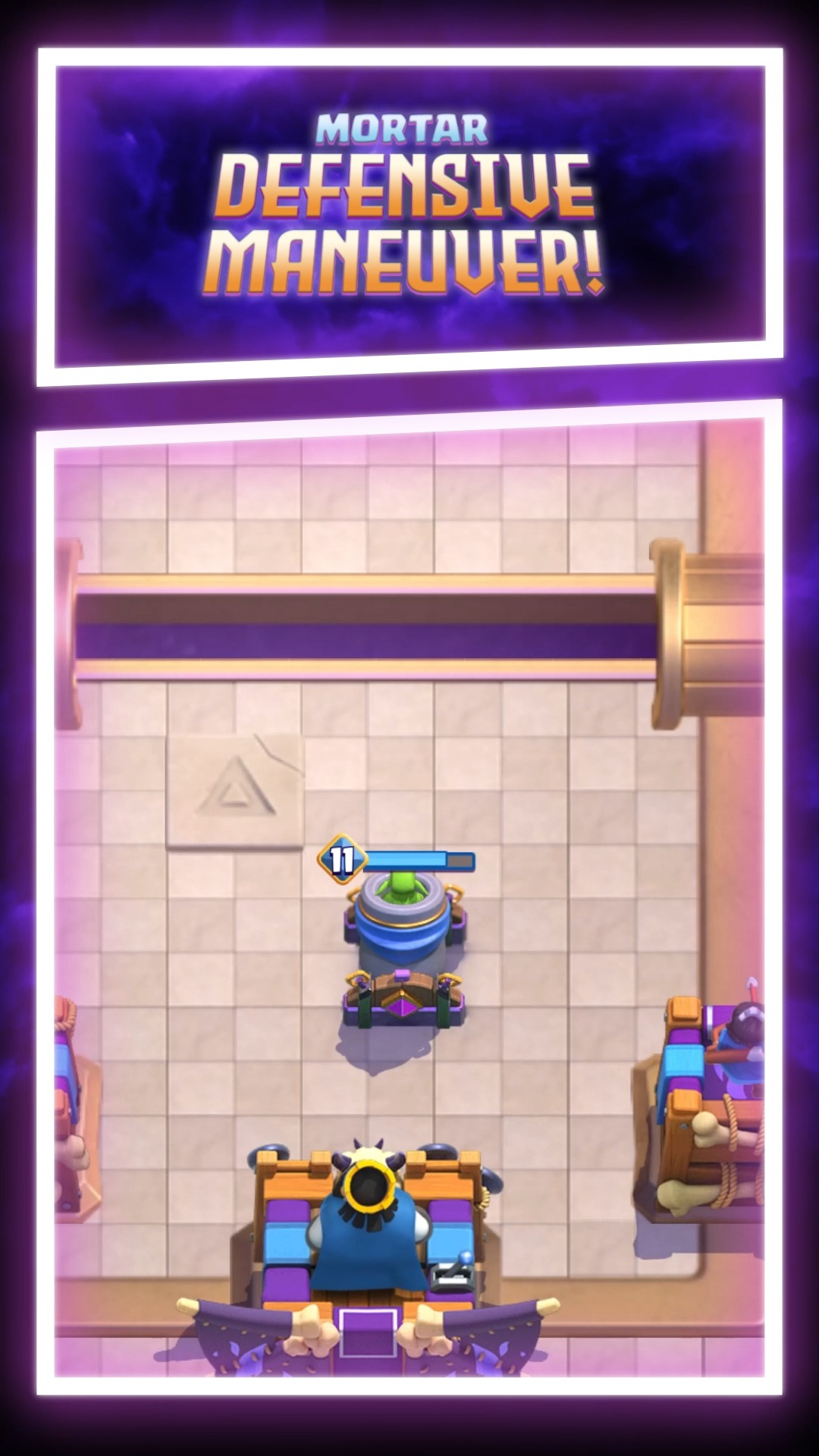 The 5 best decks with the evolution of the Mortar for Clash Royale