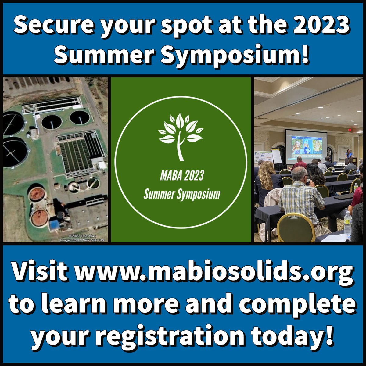 mabiosolids's tweet image. Registration deadline extended to July 14!
July 18 to July 20 in Binghamton, NY
maba.memberclicks.net/message2/link/…

Don&apos;t let the opportunity pass you by to attend the 2023 MABA Summer Symposium!
maba.memberclicks.net/message2/link/…

#maba23 #biosolids #symposium #share #deadlineextended #registertoday