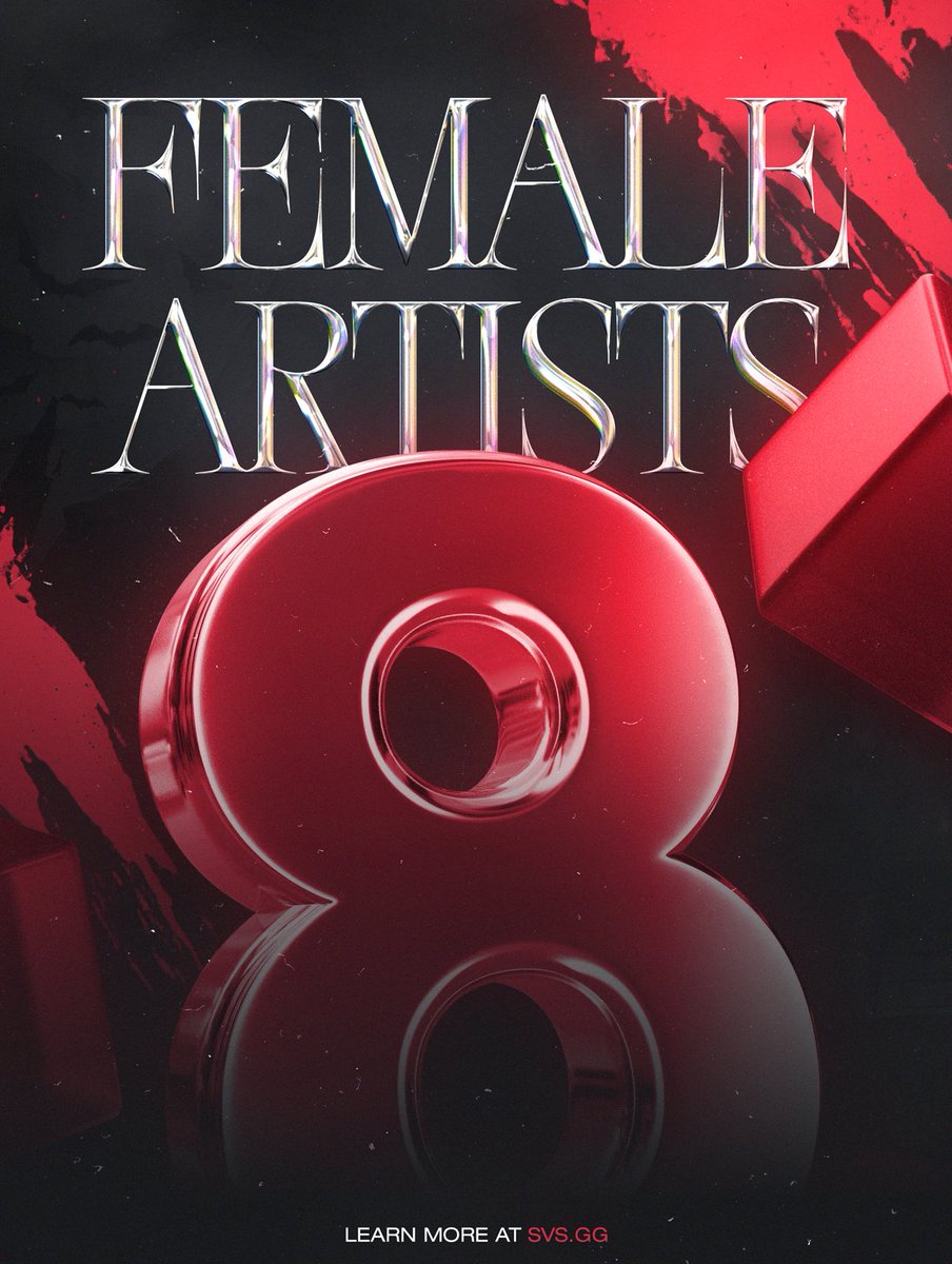 Were you aware that the 8 unique pieces within the Sneaky Vampiress Syndicate were created by 8 different female artists 🎨?

One of our main objectives with SVS was to provide a female angle, empower women and show the amazing talent of females within the NFT Scene.