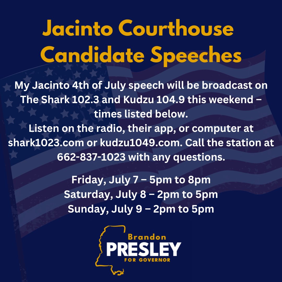 Brandon Presley tweet media