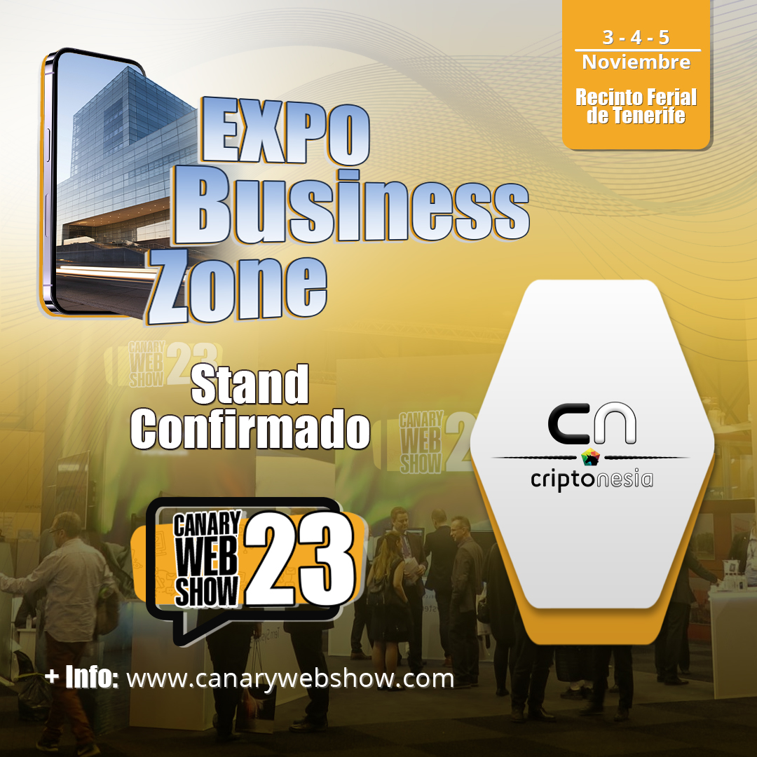 Canary_Web_Show's tweet photo. ✅Expositor Confirmado✅
@criptonesia 
Confirmamos el stand en la "Zona Expo" de Criptonesia: Formación sobre #bitcoin y #criptomonedas.
¿Quieres comprar/vender Bitcoins? 📢 Visita el stand de Criptonesia en #canarywebshow
Tienen preparadas muchas sorpresas!! https://t.co/IVIQSQslbR