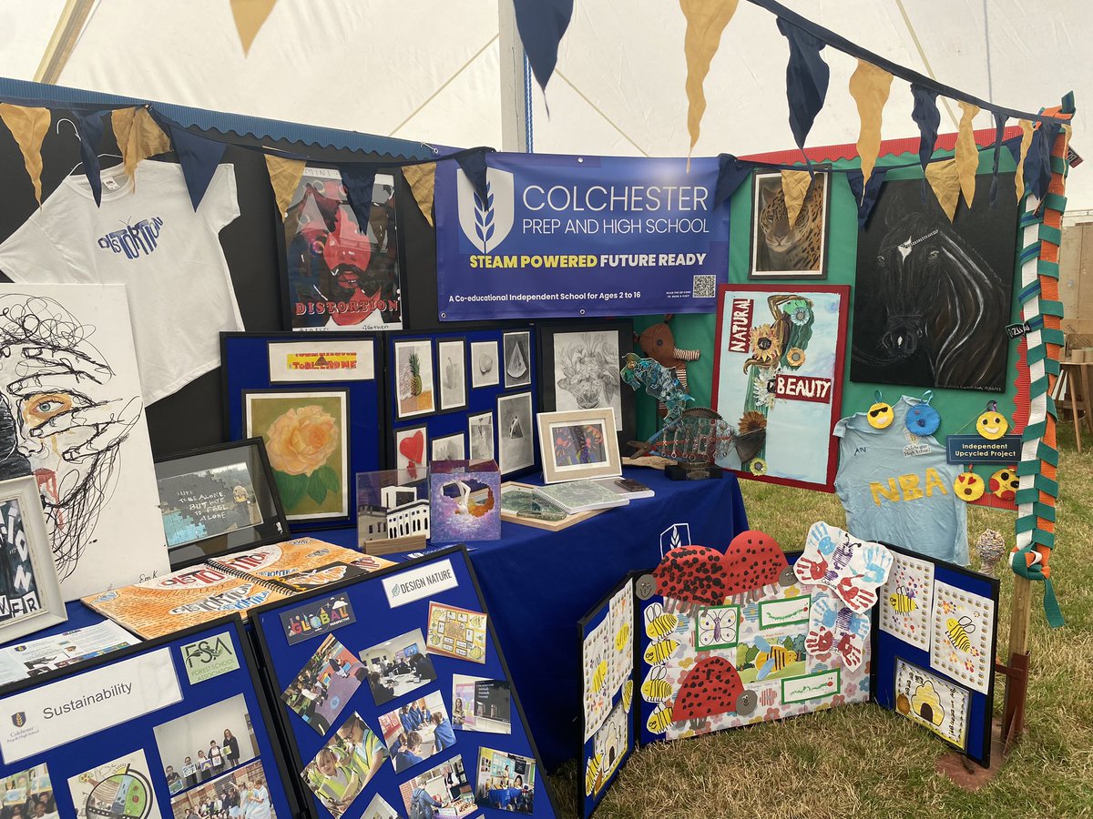 Chloe Haggerty (@chloehaggerty13) on Twitter photo All set-up & ready to go☮️🎉 @tendringshow <a href="/ColPrepHigh/">ColchesterPrep&HighSchool</a> <a href="/CognitaSchools/">Cognita Schools</a> #tendringshow #tendringshow2023 #arteducation #STEAM #artsmark All set-up & ready to go☮️🎉 @tendringshow <a href="/ColPrepHigh/">ColchesterPrep&HighSchool</a> <a href="/CognitaSchools/">Cognita Schools</a> #tendringshow #tendringshow2023 #arteducation #STEAM #artsmark