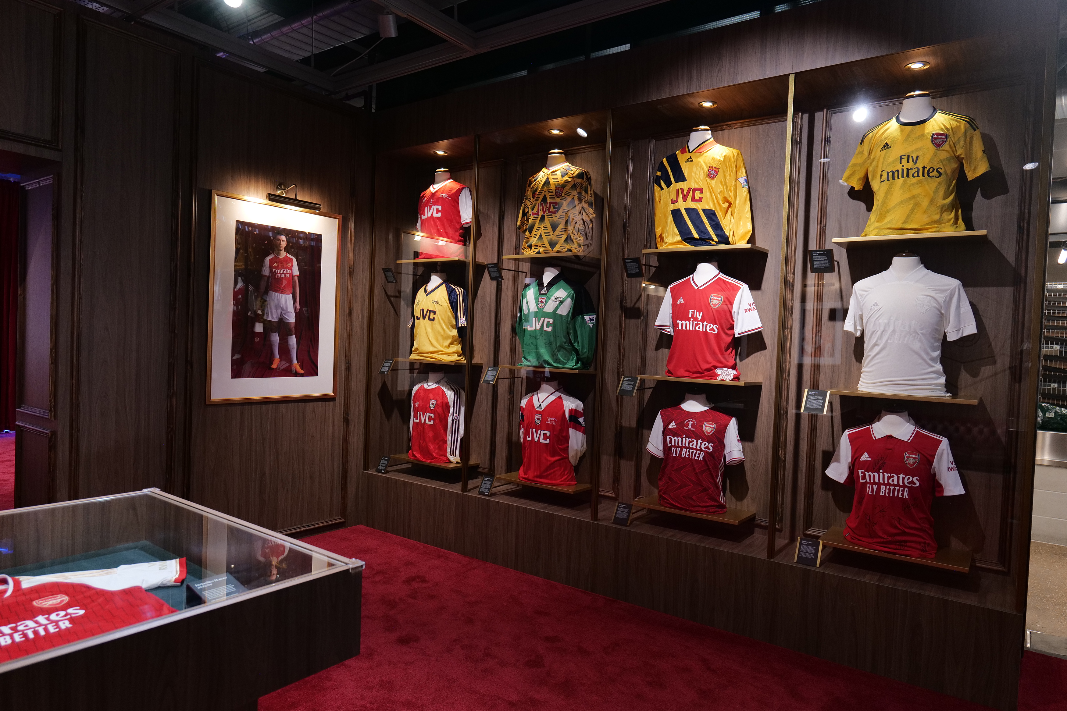 Classic Football Shirts on X: "CFS x adidas You can find some of our Arsenal shirts on display in the flagship adidas LDN on Oxford Street as part of