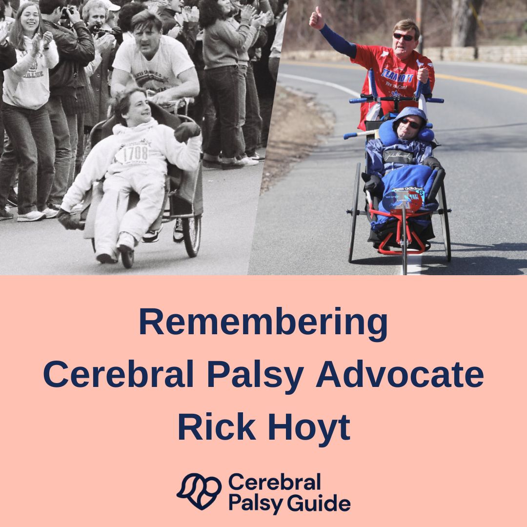 CP_Guide's tweet image. Honoring the legacy of Rick Hoyt, a true inspiration to us all. Today, we remember Rick's incredible journey, his unwavering spirit, and the impact he made in advocating for those with #cerebralpalsy. Learn more about his story and #TeamHoyt: bit.ly/3NvcZaU